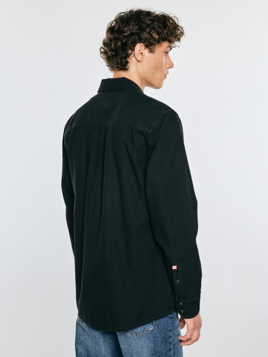 Pánska džínsová košeľa WESTERN SHIRT 923